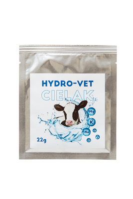 Lab-v Hydro Vet Cielak - mieszanka paszowa wspierająca regenerację po operacjach, w przypadku biegunki i odwodnienia dla cieląt, kóz i owiec 22 g