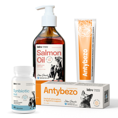 Lab-v Pet Care Box MINI - Zestaw prezentowy dla kota