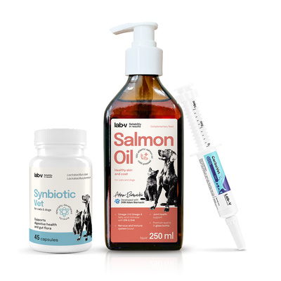 Lab-v Pet Care Box MINI - Zestaw prezentowy dla psa