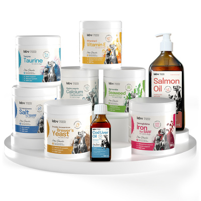 Zestaw suplementów do diety BARF dla kota