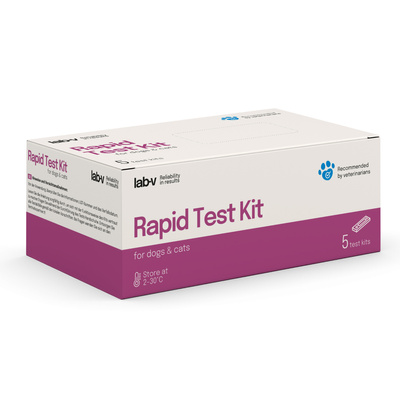 Przeciwciała Ehrlichia, Anaplasma, Babesia (EHR/ANA/BAB) – szybki test diagnostyczny dla psów 5 szt.