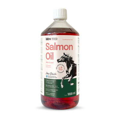 Lab-v Olej z łososia Salmon Oil dla konia 1000 ml
